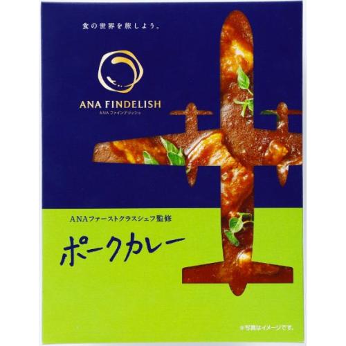 ＜ANA　FINDELISH＞ANA機内食担当のシェフ監修オリジナルカレーセット（ビーフ2個・チキン2個・ポーク2個）