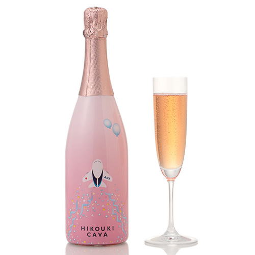 ＜ANAオリジナル＞HIKOUKI CAVA（飛行機カヴァ）星空・ハレ空ギフト箱入り2本セット
