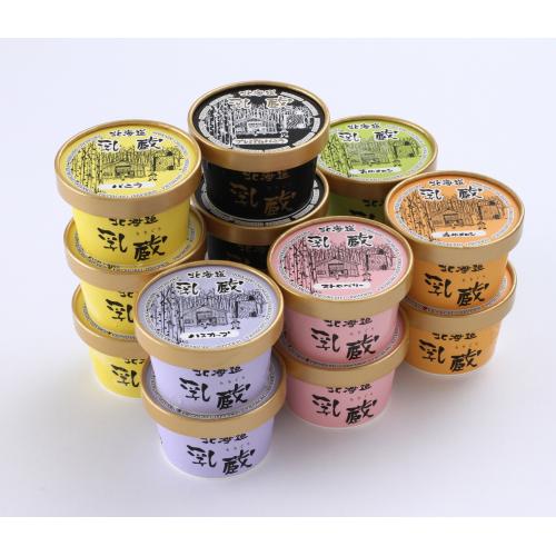 乳蔵北海道アイスクリーム 6種 14個