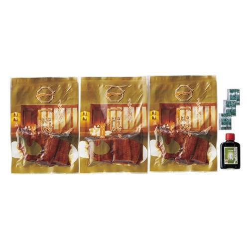 〈うなぎ割烹一愼〉監修うなぎ蒲焼　3袋