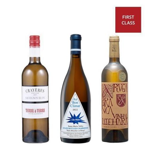 【送料当社負担】2019年度機内ワイン ファーストクラス白ワイン3本セット