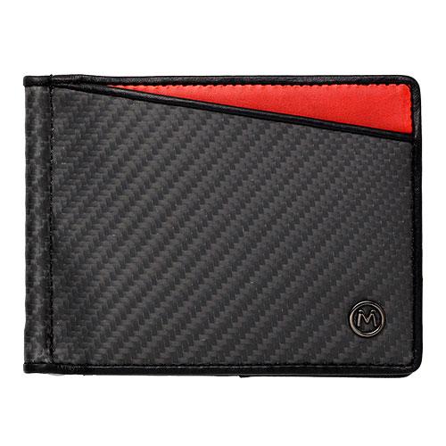 ＜ミラグロ＞リアルカーボンF・マネークリップ