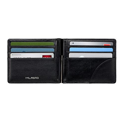 ＜ミラグロ＞リアルカーボンF・マネークリップ