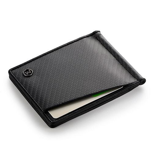 ＜ミラグロ＞リアルカーボンF・マネークリップ