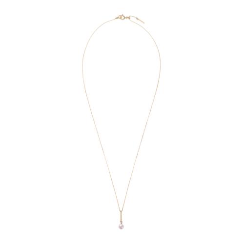 ＜HASUNA＞＊6月誕生石 Signature ネックレス あこや真珠