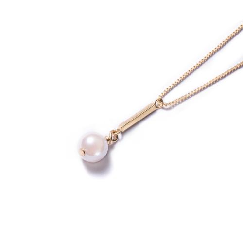 ＜HASUNA＞＊6月誕生石 Signature ネックレス あこや真珠