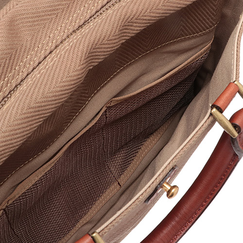 ＜シルバーレイククラブ＞撥水ヘリンボーンブリーフ235522