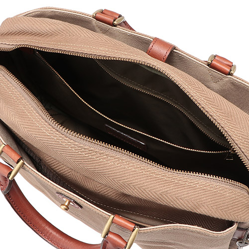 ＜シルバーレイククラブ＞撥水ヘリンボーンブリーフ235522