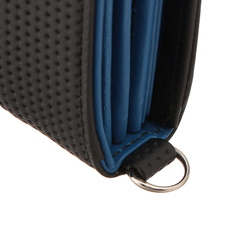 ＜ノイインテレッセ＞レンクラッド ファスナー長財布ハニーセル