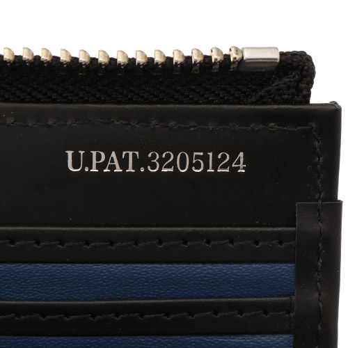 ＜ノイインテレッセ＞レンクラッド ファスナー長財布ハニーセル