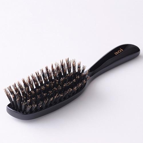 ＜愛葵・aoi＞猪毛ヘアーブラシ