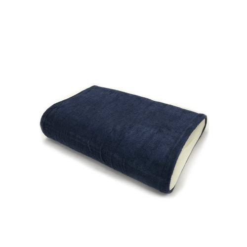 ＜テンピュール＞オリジナルネックピローM+＜エアーかおる＞消臭枕カバー（ネイビー）特別セット