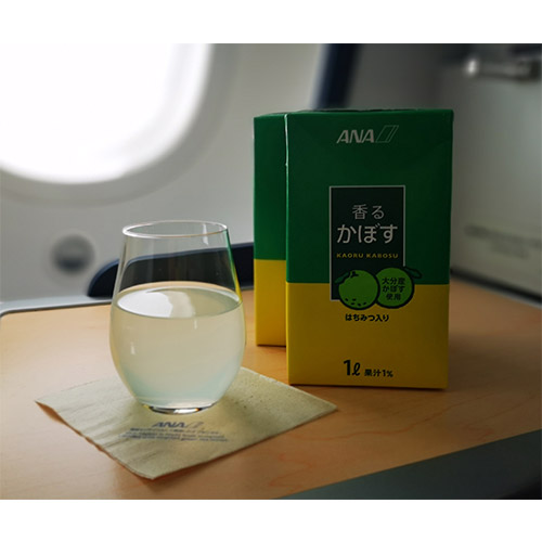 【ANA's Sky Kitchen】「香るかぼす」はちみつ入り（6パックセット）