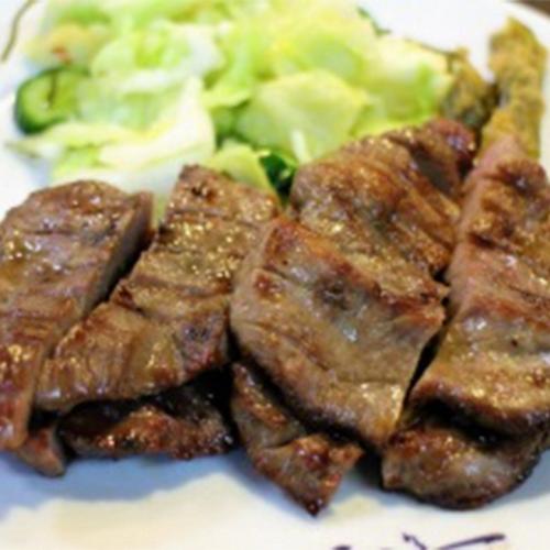 【食べて応援！！】＜米沢牛卸 肉の上杉＞厚切り牛タン味噌漬け　300ｇ