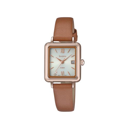 ＜カシオ＞SHEEN ソーラーウォッチ SHS-D400CGL-7AJF