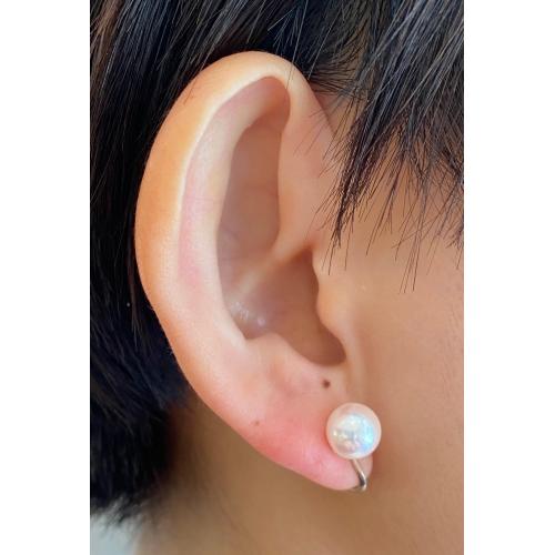 ＜ミワ＞アコヤパールイヤリング