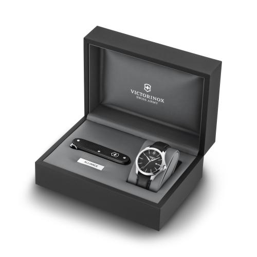 ＜ビクトリノックス＞アライアンス マルチツールセット ブラック/レザーブラック