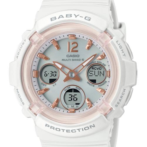 ＜カシオ＞BABY-G 世界6局対応電波ソーラーウォッチ BGA-2800-7AJF