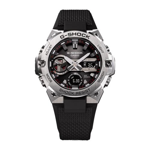 ＜カシオ＞G-SHOCK G-STEEL Bluetooth搭載ソーラーウォッチ GST-B400-1AJF