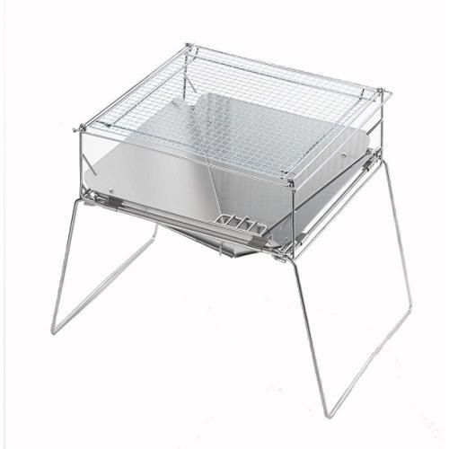 燕三条製 ステンレス焚き火台 グリルセット(UC-207)