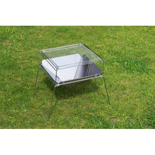 燕三条製 ステンレス焚き火台 グリルセット(UC-207)