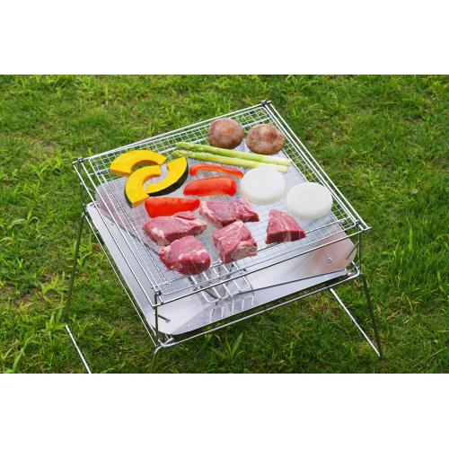 燕三条製 ステンレス焚き火台 グリルセット(UC-207)