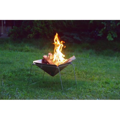 燕三条製 ステンレス焚き火台 グリルセット(UC-207)