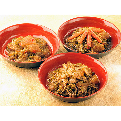 松前漬　３種（数の子・ほたて・かに）