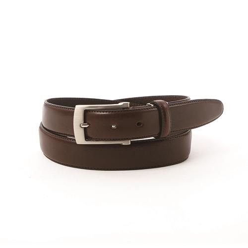 ＜タケオキクチ＞ビジネスベルト イタリアレザー