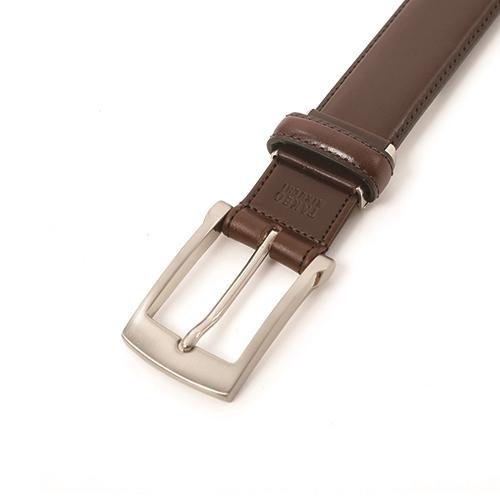 ＜タケオキクチ＞ビジネスベルト イタリアレザー