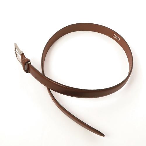 ＜タケオキクチ＞ビジネスベルト イタリアレザー