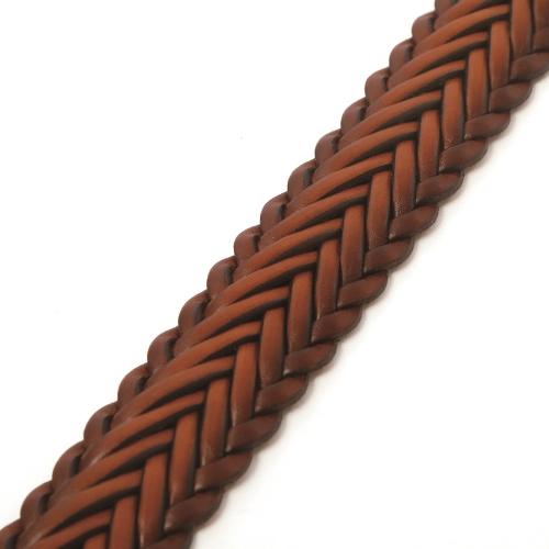 ＜タケオキクチ＞カジュアルベルト グラデーション仕上げのレザーメッシュ