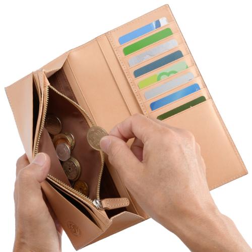 ＜ミラグロ＞英国Charles F Stead社製レザー・長財布