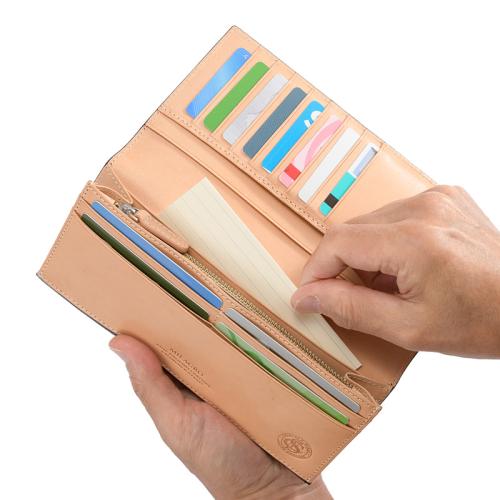 ＜ミラグロ＞英国Charles F Stead社製レザー・長財布