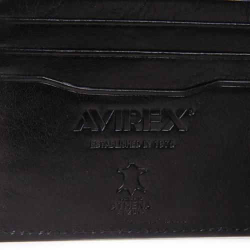 ＜AVIREX＞BEIDEシリーズ 二つ折り財布 AX9100
