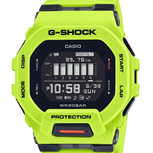 ＜カシオ＞G-SHOCK G-SQUAD Bluetooth搭載ウォッチ GBD-200-9JF