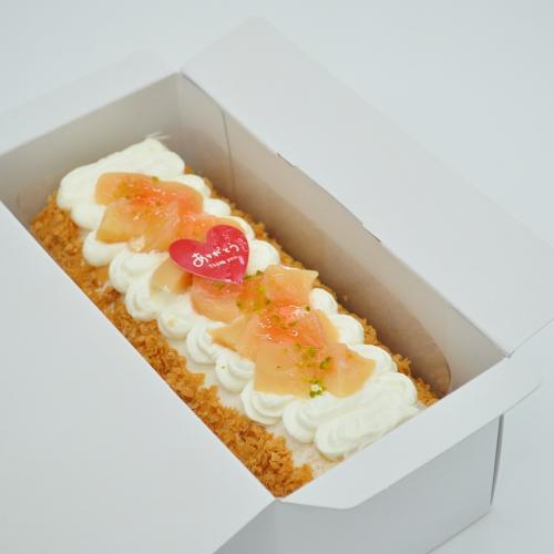 【母の日】桃ロールケーキ【受注締め切り日：2026/4/30】