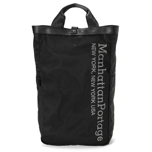 ＜Manhattan Portage BLACKLABEL＞SUNSET PARK TOTE BAG（M） MP1369RSNBL