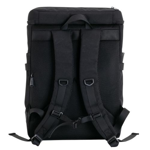 ＜HeM＞ジア 多機能・高収納バックパック ボックス型 2層式