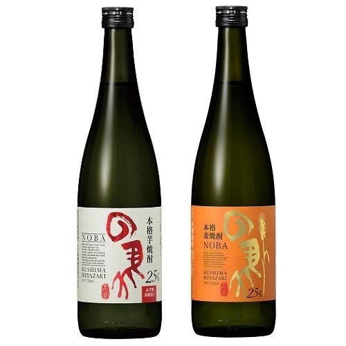 ＜の馬＞芋・麦　焼酎25度　720ml2本セット