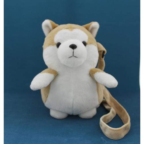 ＜大館能代空港＞秋田犬ぬいぐるみポシェット