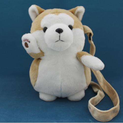 ＜大館能代空港＞秋田犬ぬいぐるみポシェット