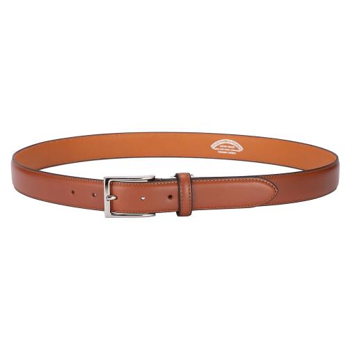 ＜池之端銀革店＞姫路産スムースレザーベルト