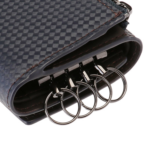 ＜ノイインテレッセ＞ナハト 3つ折り財布（キーケース対応）