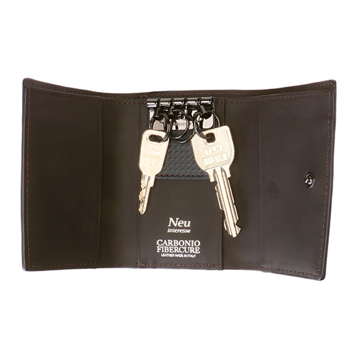 ＜ノイインテレッセ＞ナハト 3つ折り財布（キーケース対応）