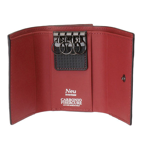 ＜ノイインテレッセ＞ナハト 3つ折り財布（キーケース対応）