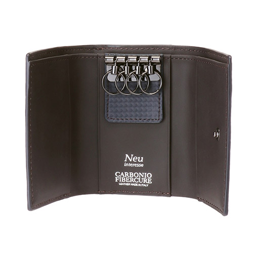 ＜ノイインテレッセ＞ナハト 3つ折り財布（キーケース対応）