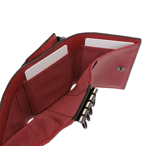 ＜ノイインテレッセ＞ナハト 3つ折り財布（キーケース対応）