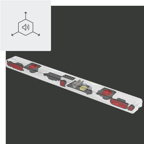 ＜DENON＞Denonサウンドバー  DHTS517K※大型送料込み
