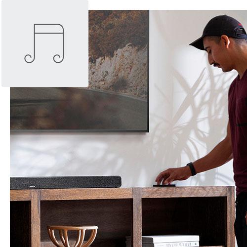 ＜DENON＞Denonサウンドバー  DHTS517K※大型送料込み